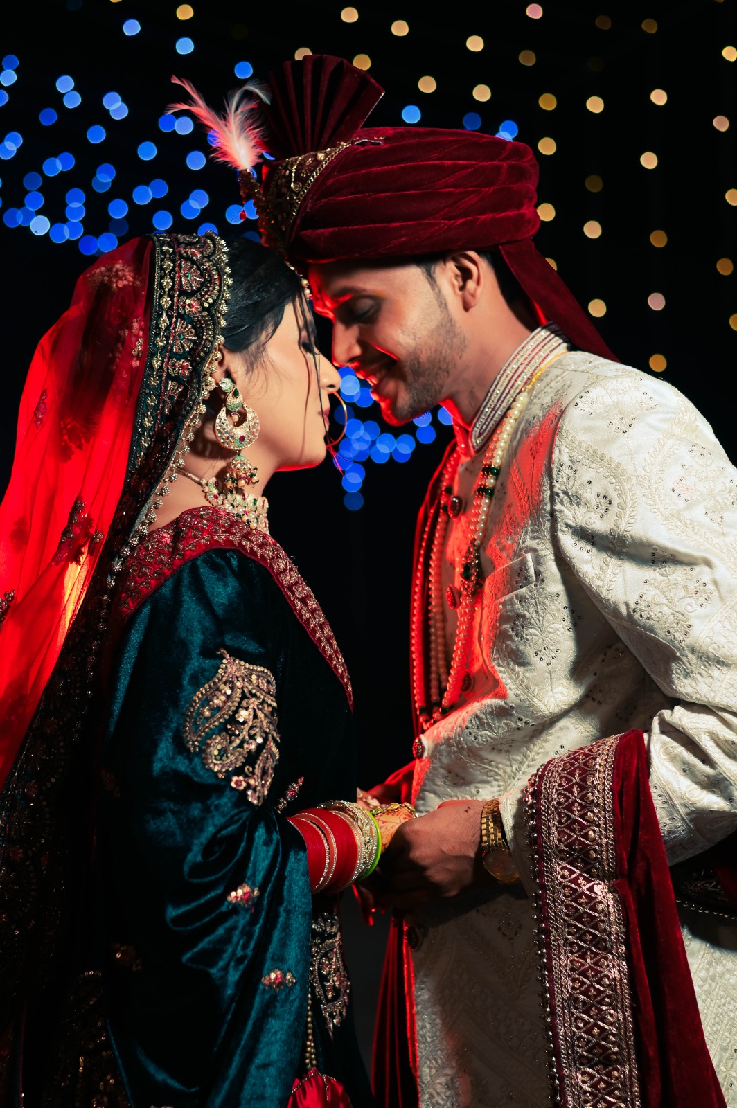 Wedding photography moment